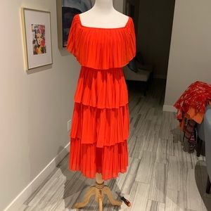 Just Me tiered ruffled pleated amazingness